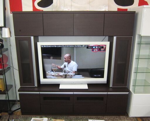 R057 NITORI 壁面テレビボード、リビングTVボード、幅180cm