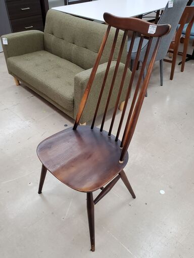 ERCOL　アーコール　アームレスチェアー　ダークブラウン【トレファク上福岡】