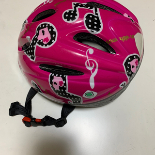 女の子の自転車用ヘルメット！