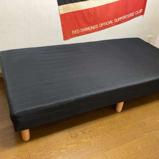 シングル木枠ベッド