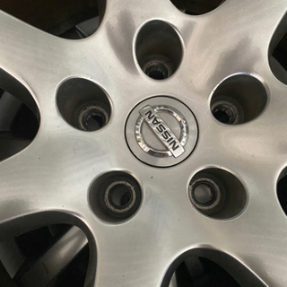 NISSAN シルビア 純正 アルミホイール 18インチ 4本セット タイヤ バリ山