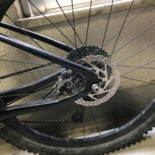 MTB ベースフレームはGIANT FATHOM カスタム車