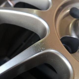 エンケイ RIVAZZA 15インチ 4穴 PCD100 ゴールド ENKEI