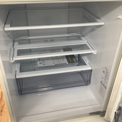 3ドア冷蔵庫　AQUA 2019年製　272L