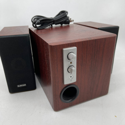 エレコム ELECOM スピーカー MS-85CH サブウーファ ステレオ 重低音