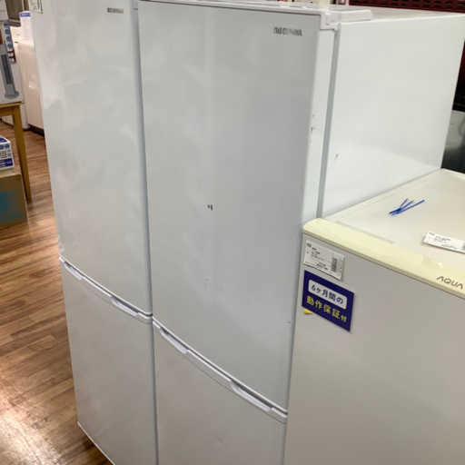 2ドア冷蔵庫　IRIS OHYAMA(アイリスオオヤマ) 2018年製　162L