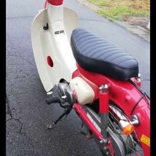 リトルカブ 赤色 低走行車 17インチ仕様 3速、キャブレター