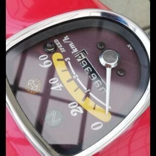 リトルカブ 赤色 低走行車 17インチ仕様 3速、キャブレター