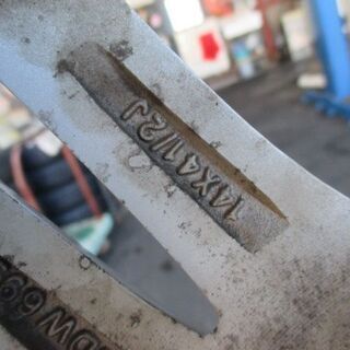 取付けOK】新品タイヤ&中古アルミセット 155/65R14 ブリジストン 軽 