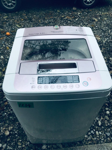 1214番LG✨全自動電気洗濯機✨WF-55WPA‼️
