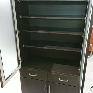 10/4売約済！ニトリ｜COPAIN-80DB｜コパン｜2枚扉食器棚の通販はau PAY 