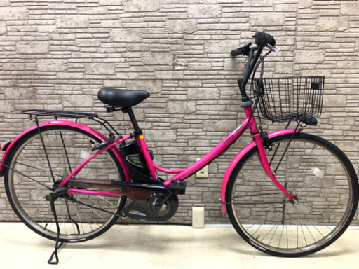 東京23区配達無料　新基準　Panasonic パナソニック Aガールズ　8.9Ah リチウム 電動自転車 中古自転車パナ26