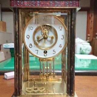 アンティーク 七宝装飾置時計【Nマーク】