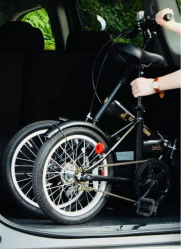 折りたたみ自転車キャプテンスタッグ(CAPTAIN STAG) Oricle 16インチ(送料込み)引き取りの場合→5,000円引き‼︎