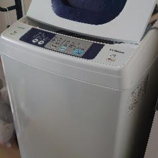 【好評完売】日立全自動電気洗濯機　NW-H52　標準洗濯容量５キロ