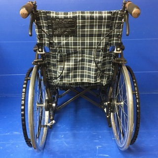 介助式車いす 多機能型 WAP22-42S ノーパンクタイヤ 車イス 車椅子