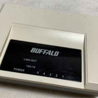 【終了】BUFFALO LSW-TX-5EP スイッチ 電源付き動作済