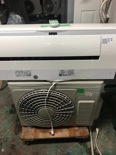 2016 Hitachi 6 畳。 無料のエアコンの設置! - エアコン 