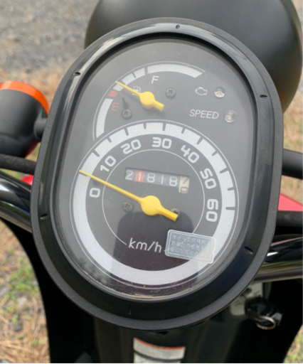 9 AF67トゥデイ　FI  原付　バイク　50cc   車体