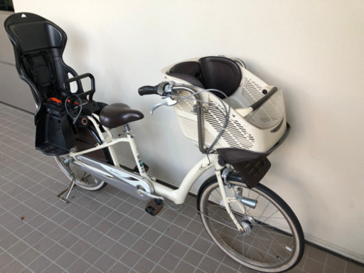 22インチ 3人乗り自転車 3段変速 オートライト 子乗せ自転車 ブリヂストン アンジェリーノ Bridgestone Angelino