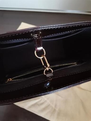 ルイヴィトン ヴェルニ アヴァロンMMアマラント トートバッグ