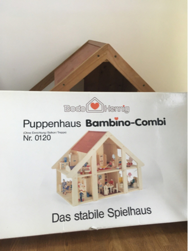 BODO HENNIG　ボードヘニッヒ　ドイツ　木製ドールハウス　人形の家コンビ