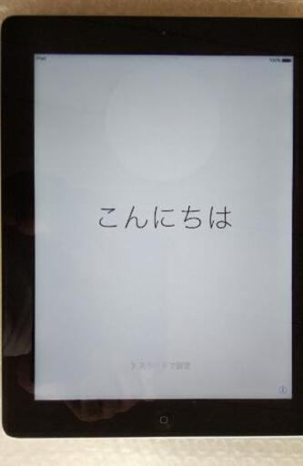 【美品】iPad WiFi 16GB BLACK MC705J/A