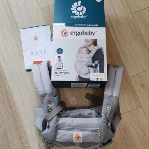 大人上品なおすすめコーデ エルゴベビー 新品 クールエアー グレー 抱っこ紐 オムニ360 その他