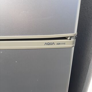 【ネット決済】冷蔵庫　AQUA AQR-111C　激安