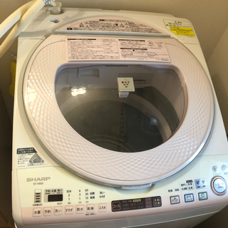 （取引先が決まりました）シャープ洗濯機 ES-TX830