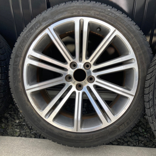 プジョーRCZ 純正アルミホイール4本とスタッドレスタイヤ4本セット 希少品】プジョー RCZ 純正 18in 8J +27 PCD108 ブリヂストン