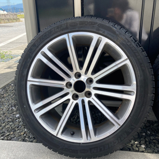 プジョー RCZ 純正アルミホイール スタッドレスタイヤ 235/45R18 