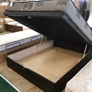 【愛品館八千代店】Serta　サータ　跳上式　クイーンベッド【愛八BD】