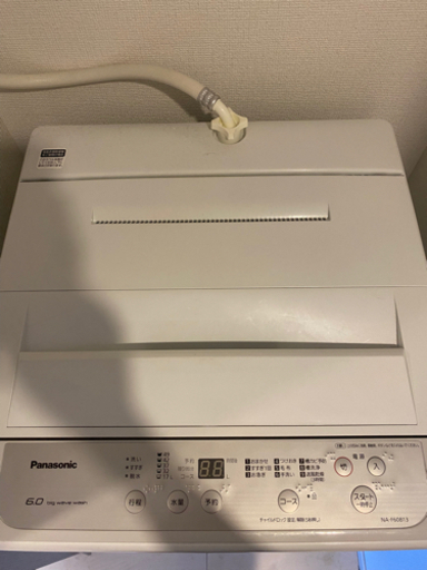 Panasonic NA-F60B13-S 洗濯機