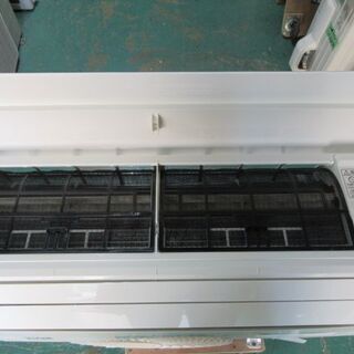 K02495　パナソニック　中古エアコン　主に6畳用　冷2.2kw ／ 暖2.2kw