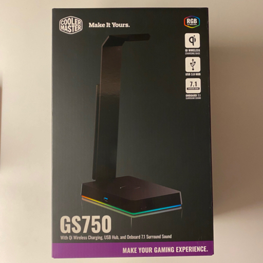 美品 Cooler Master GS750 ヘッドホンスタンド MPA-GS750