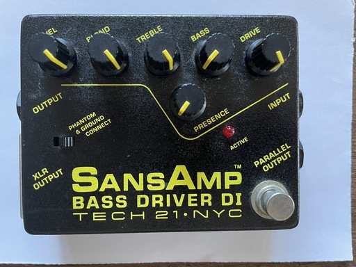 エフェクター、PA機器 Tech21 SANS AMP BASS DRIVER DI