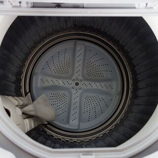 オータムセール！！🌰2015年式★SHARP★ES-TG55L-A★5.5kg🌾全自動洗濯機★「Ag+イオン」除菌・防臭コート 黒カビブロック!★Y-0913-102