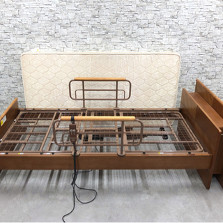 お話中【美品❗️】プラッツ 1モーター 電動ベッド PSB-FSMA 