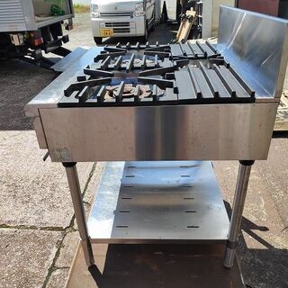 マルゼン　RGT-0973　３口ガステーブル　都市ガス『中古、使用感あり』2016年式【リサイクルショップサルフ】