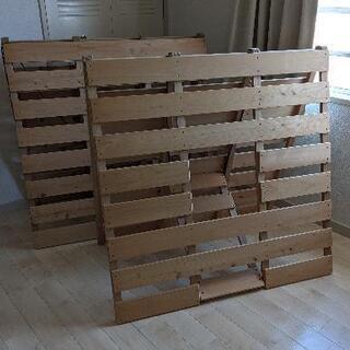 すのこベッド シングルサイズ 2個