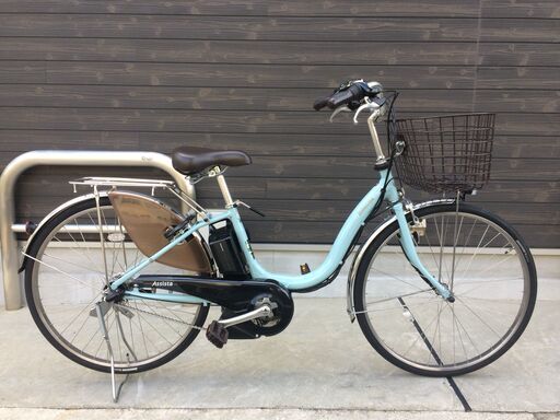 地域限定送料無料 ブリヂストン アシスタ 15,4AH 2021年 水色 ビビDX パスウィズ 神戸市 電動自転車