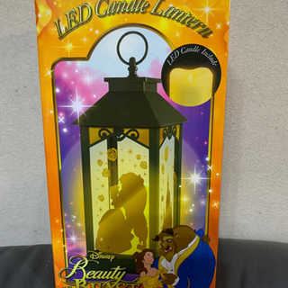 Disney LED Candle Lantern 美女と野獣　