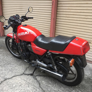 スズキ GSX400F 逆車 実働ベース車