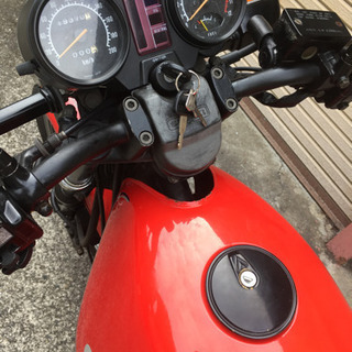 GSX400Fガソリンタンク値下げ くろ