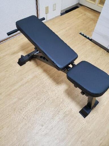 FIELDOOR可変式ダンベル40kg×2、BARWINGインクラインベンチ