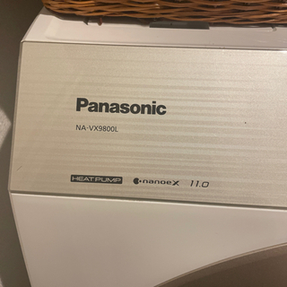 ドラム式洗濯機　Panasonic  タッチパネル