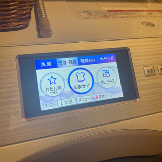 ドラム式洗濯機　Panasonic  タッチパネル