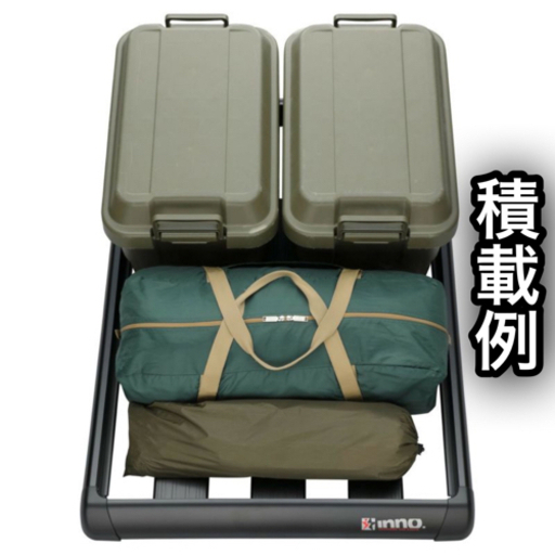 INNO ルーフキャリア&ルーフラックセットハスラーはポン付け (Oku  