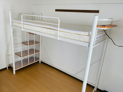 シングルロフトベッド システムベッド 階段式